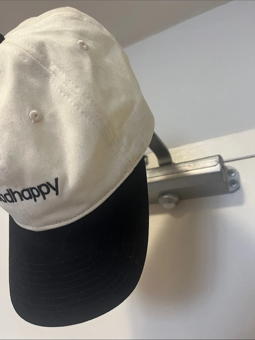 Madhappy men’s Two-Tone Cream and Black Cap